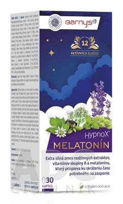 BARNY´S HYPNOX MELATONIN 30CPS CPS 1X30KS